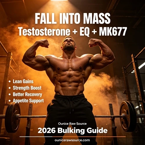Golden Bulking Stack For Fall 2026: Testosterone + EQ (Boldenone Undecylenate...